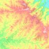 Carte topographique Urupema, altitude, relief