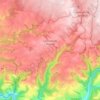 Carte topographique Lestrade-et-Thouels, altitude, relief