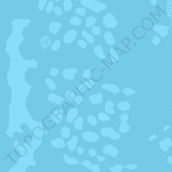 Carte topographique كيبك, altitude, relief