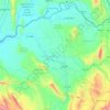 Carte topographique Kunduz, altitude, relief