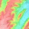 Carte topographique Casteide-Doat, altitude, relief