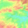 Carte topographique Villaines-la-Juhel, altitude, relief