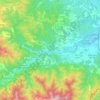 Carte topographique 66400, altitude, relief