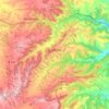 Carte topographique Argençola, altitude, relief