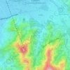 Carte topographique ქვედა სამება, altitude, relief