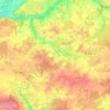 Carte topographique Le Controis-en-Sologne, altitude, relief