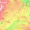 Carte topographique Beauce, altitude, relief