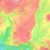 Carte topographique Doye, altitude, relief