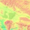 Carte topographique Hor, altitude, relief