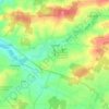 Carte topographique Varaize, altitude, relief