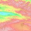 Carte topographique 新源县, altitude, relief