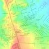 Carte topographique Esplanada, altitude, relief