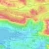 Carte topographique Grad Solin, altitude, relief