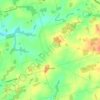 Carte topographique Freetown, altitude, relief