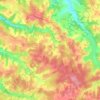 Carte topographique Dirac, altitude, relief