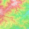 Carte topographique 66230, altitude, relief