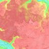 Carte topographique Abondant, altitude, relief