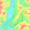 Carte topographique Aïcirits, altitude, relief