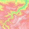 Carte topographique ولسوالی بلخاب, altitude, relief