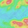 Carte topographique Lac Farbus, altitude, relief