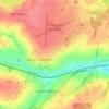 Carte topographique North Luffenham, altitude, relief