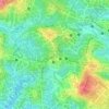 Carte topographique Melen, altitude, relief