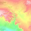Carte topographique Aoufous, altitude, relief