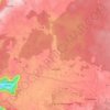 Carte topographique Le Fied, altitude, relief