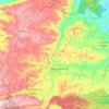 Carte topographique Macaparana, altitude, relief