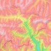 Carte topographique 扎日乡, altitude, relief