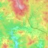 Carte topographique Georgenberg, altitude, relief
