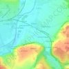 Carte topographique Areines, altitude, relief