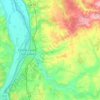 Carte topographique 58200, altitude, relief