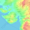 Carte topographique Guyarat, altitude, relief