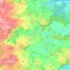 Carte topographique Waitangi River, altitude, relief