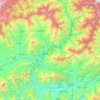 Carte topographique District du Bas-Dir, altitude, relief