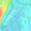 Carte topographique Teterboro, altitude, relief