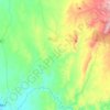 Carte topographique Cargo, altitude, relief
