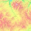 Carte topographique Macusani, altitude, relief