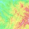Carte topographique 87140, altitude, relief