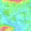 Carte topographique Laragne-Montéglin, altitude, relief