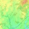 Carte topographique Huisseau-sur-Mauves, altitude, relief