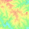 Carte topographique Hays, altitude, relief