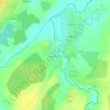 Carte topographique Ильмова Гора, altitude, relief