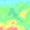 Carte topographique Beaverdam Lake, altitude, relief