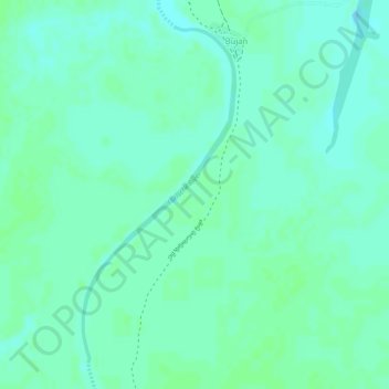Carte topographique Foelsche River, altitude, relief