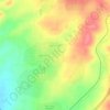 Carte topographique ကျွဲနွားထောက်, altitude, relief