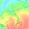Carte topographique Кожиль, altitude, relief