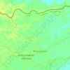 Carte topographique Arauca, altitude, relief