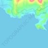 Carte topographique Αρχή, altitude, relief
